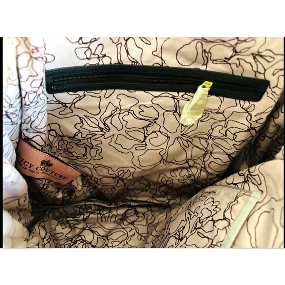 Vintage Juicy Couture Grey Velour Daydreamer Bag - Picture 5 of 5